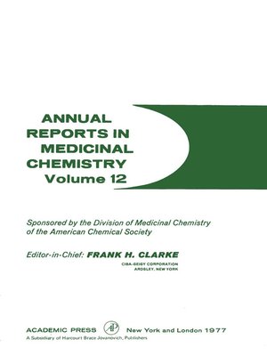 cover image of Annual Reports in Medicinal Chemistry